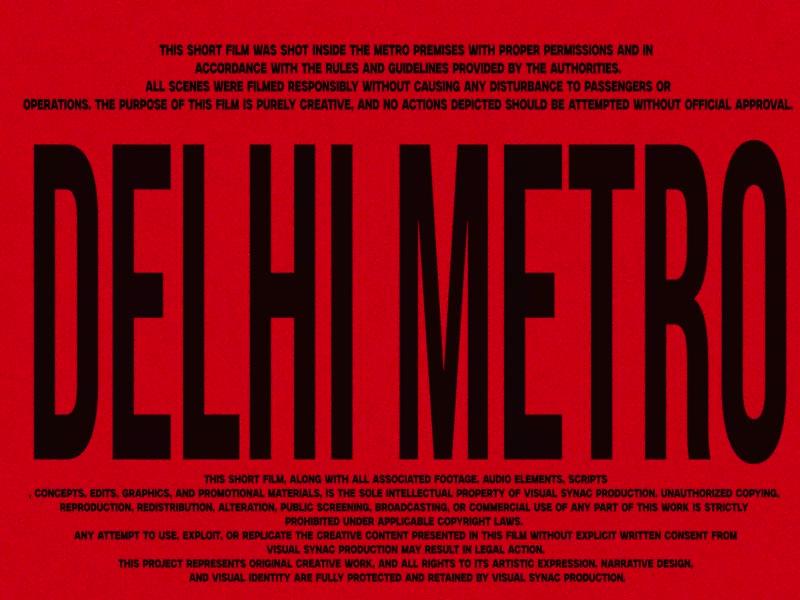 Delhi Metro | Short Fashion Film